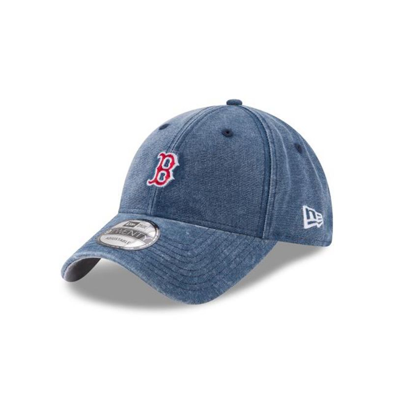 MLB Boston Red Sox Rugged Mini 9Twenty Adjustable (MEK2849) - Blue New Era Caps